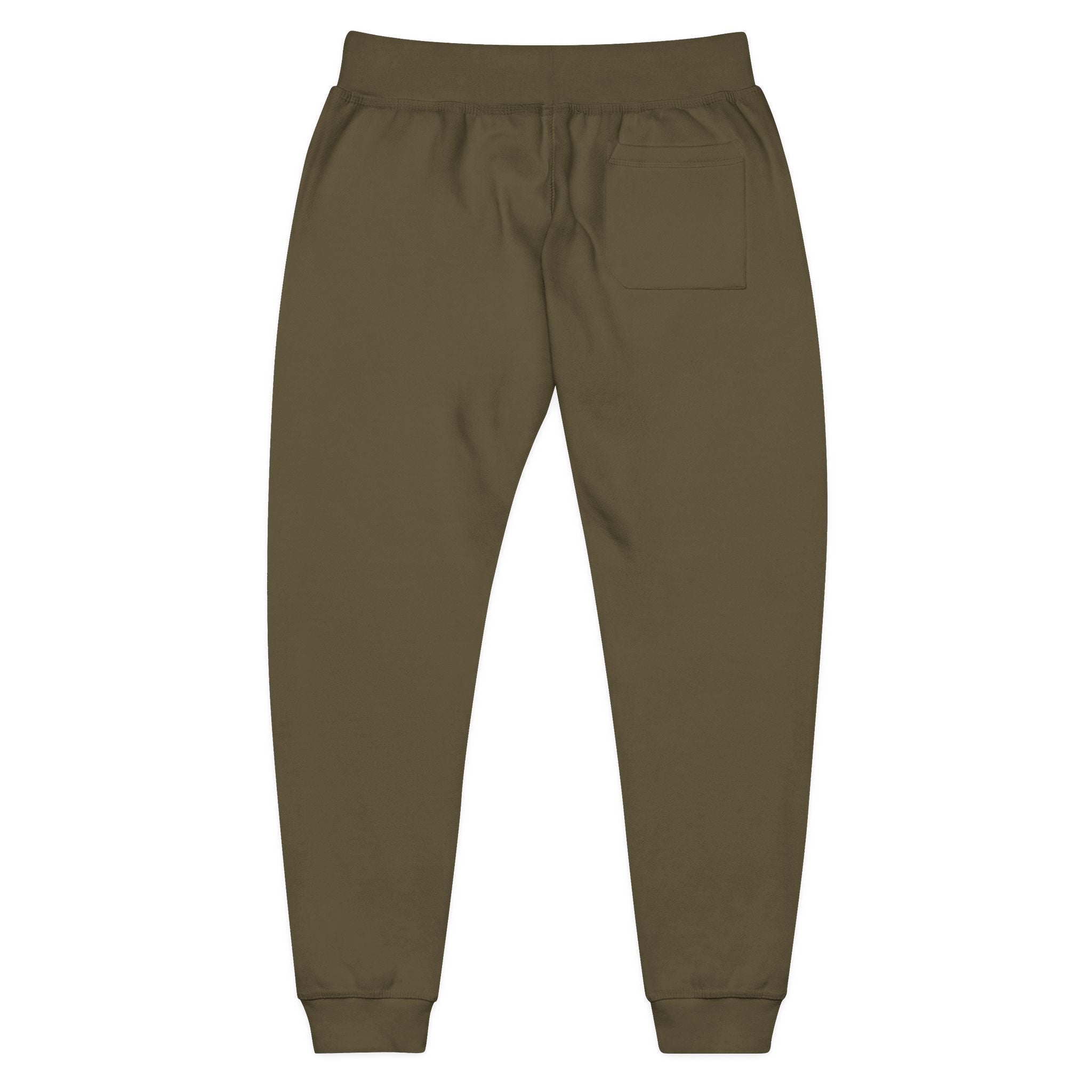 Embroidered A-Star Joggers – Minimal Logo Fleece Sweatpants