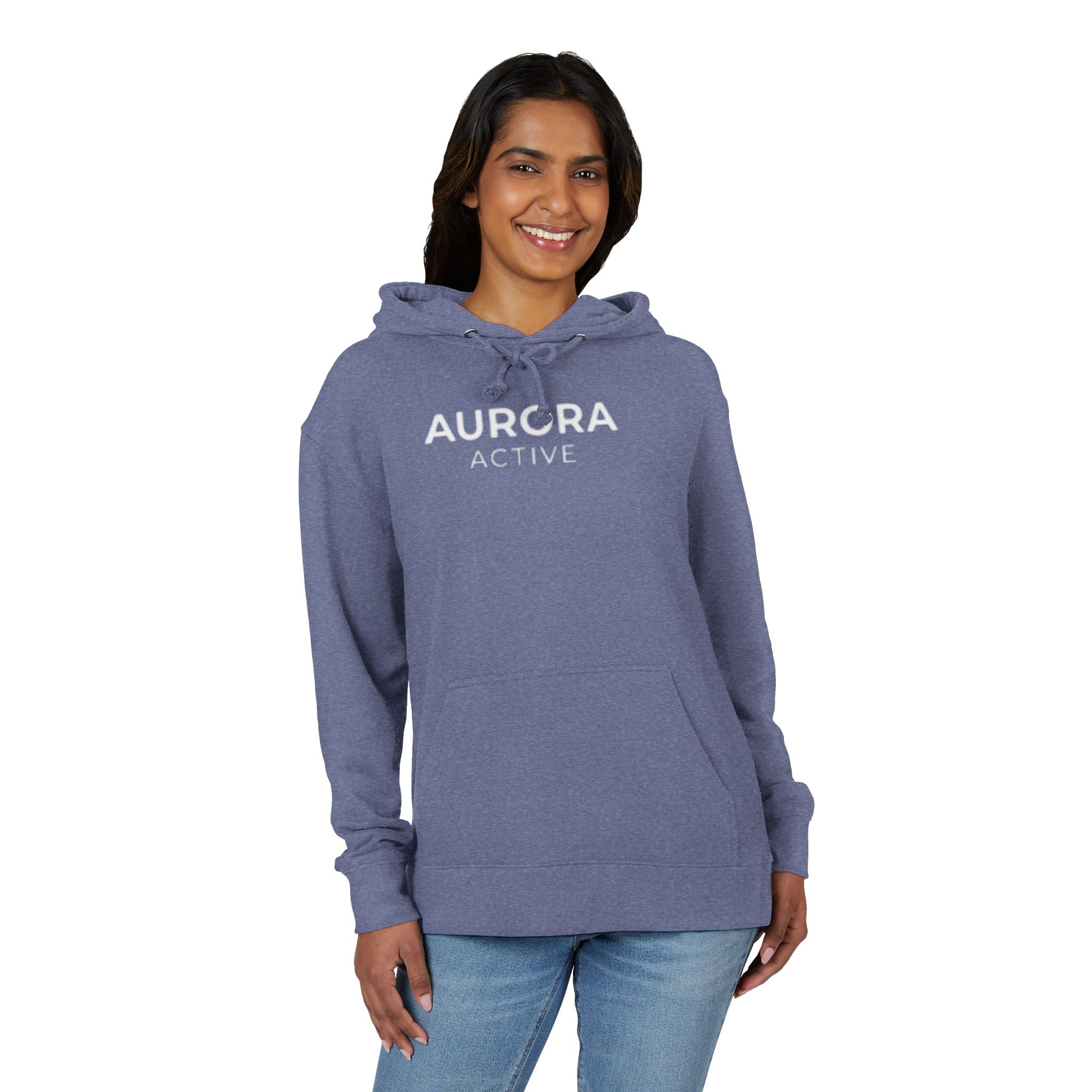 Aurora Active Hoodie — Lightweight French Terry Pullover for Fitness & Everyday Wear