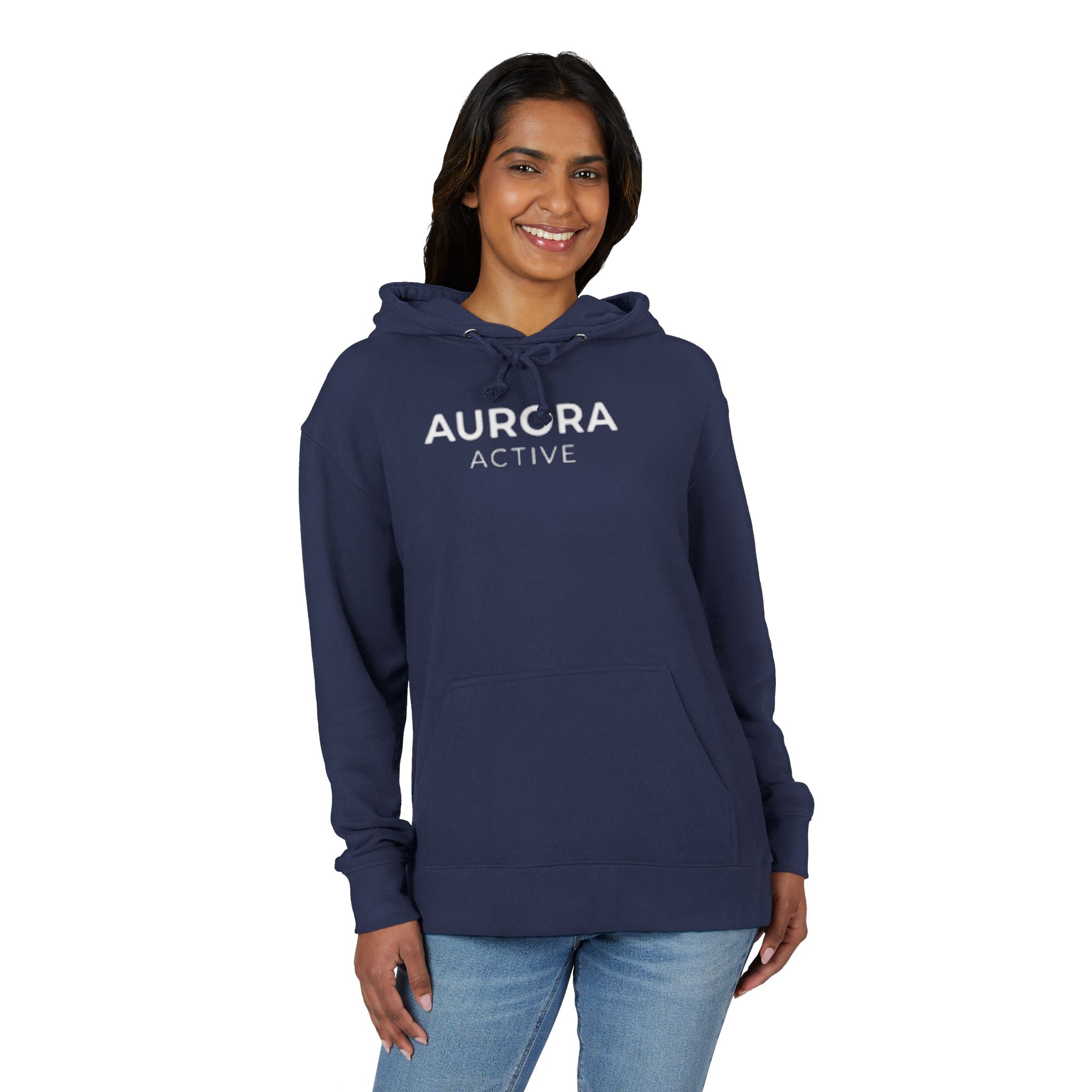 Aurora Active Hoodie — Lightweight French Terry Pullover for Fitness & Everyday Wear
