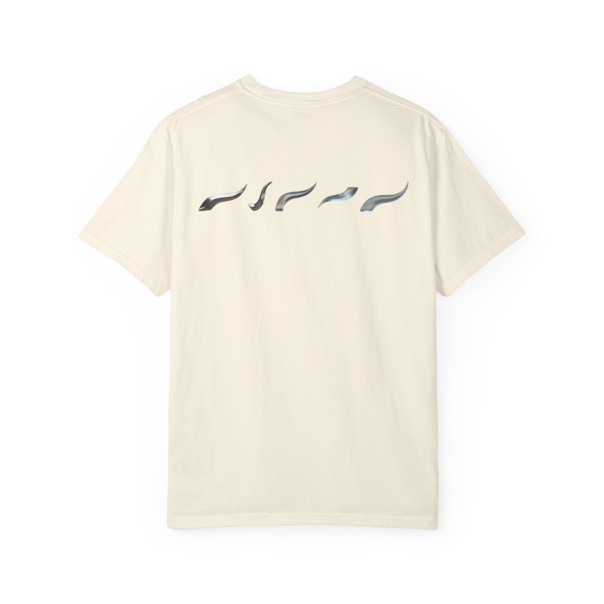 Aurora Active Logo T-Shirt — Minimal Athletic Tee with Back Wave Design