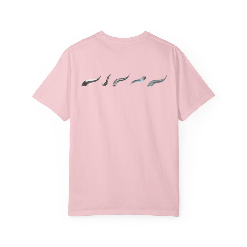 Aurora Active Logo T-Shirt — Minimal Athletic Tee with Back Wave Design