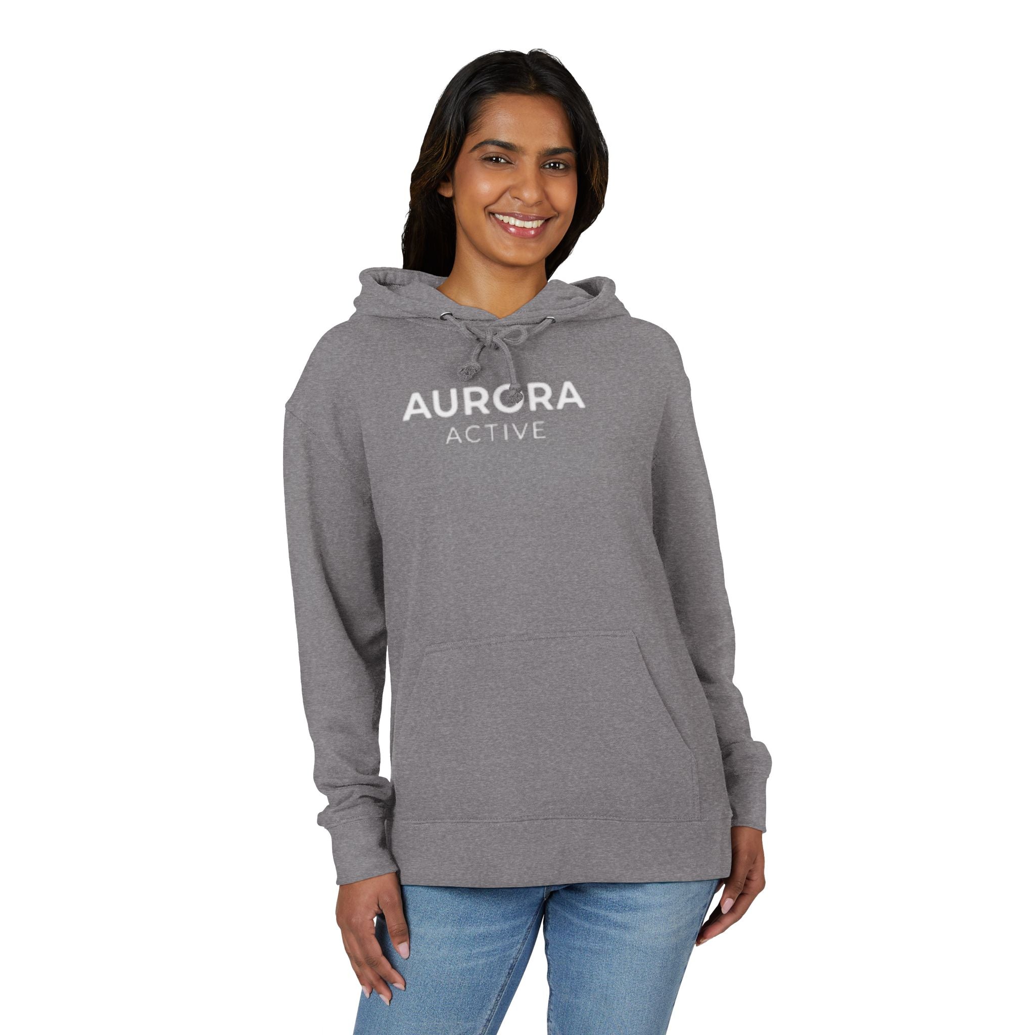 Aurora Active Hoodie — Lightweight French Terry Pullover for Fitness & Everyday Wear