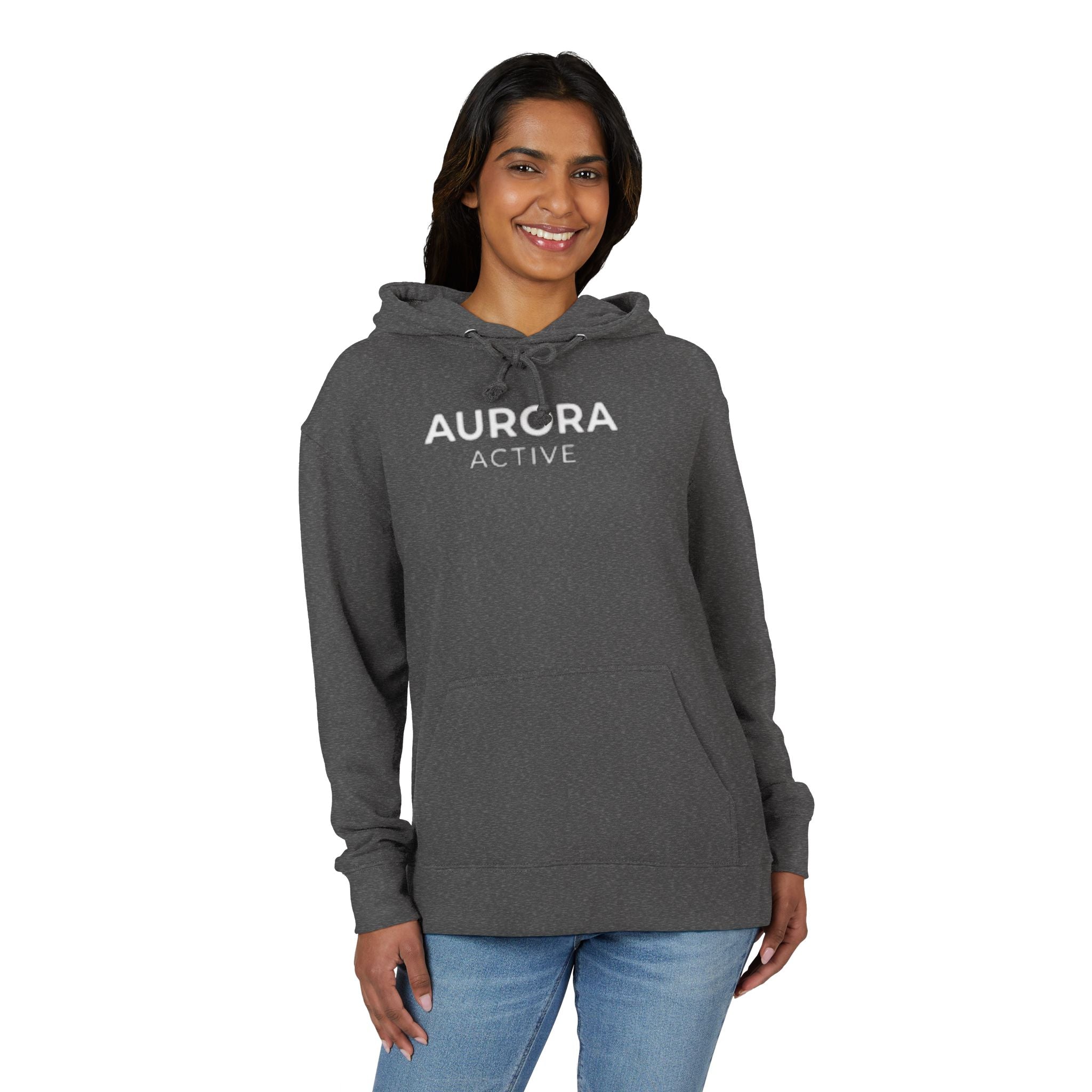 Aurora Active Hoodie — Lightweight French Terry Pullover for Fitness & Everyday Wear